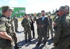 Тульские казаки принимают участие в военно-полевых сборах совместно с тульскими десантниками.