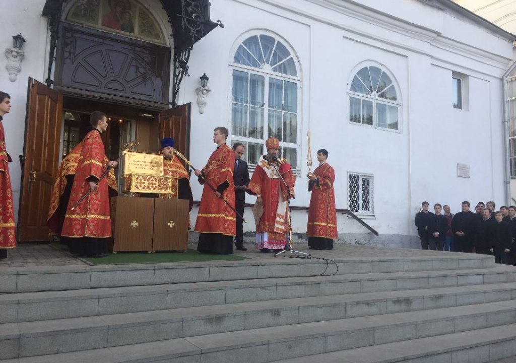 Встреча ковчега с мощами новомучеников и исповедников Российских