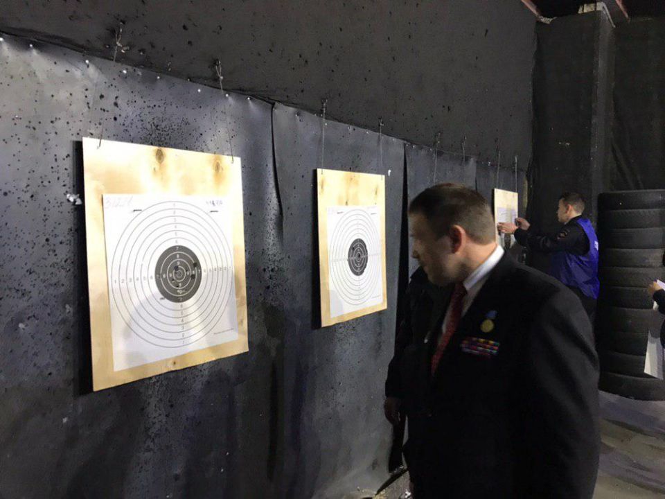 Атаман Альховик принял участие в открытии соревнований по стрельбе