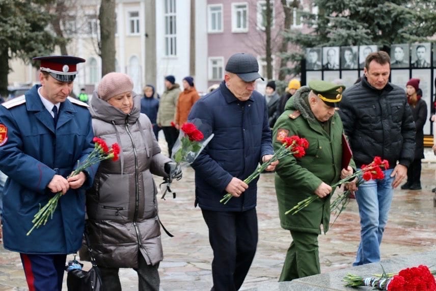 Атаман станицы Исток Донская принял участие в памятных мероприятиях