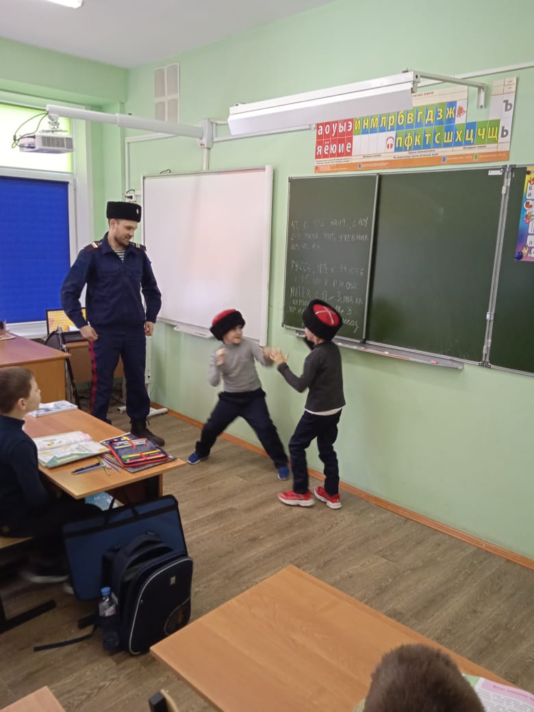 Детский казачий класс в Туле