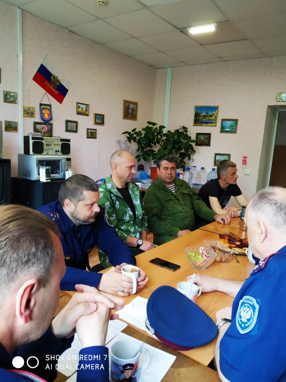 Казаки Новомосковска и Узловой провели совместное совещание.