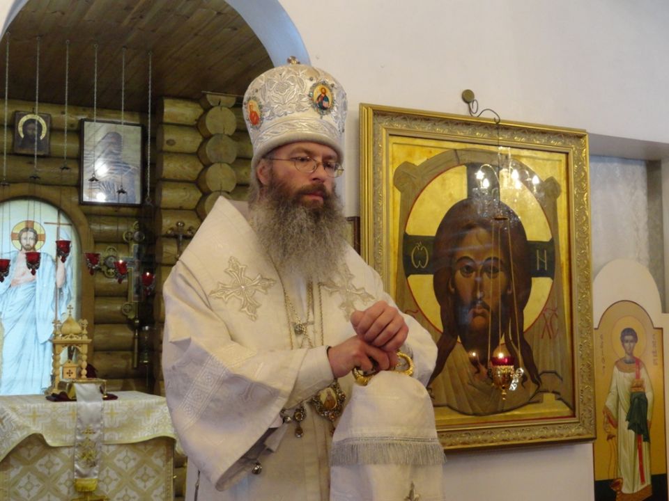 Тульские казаки поздравляют с днём рождения епископа Серафима