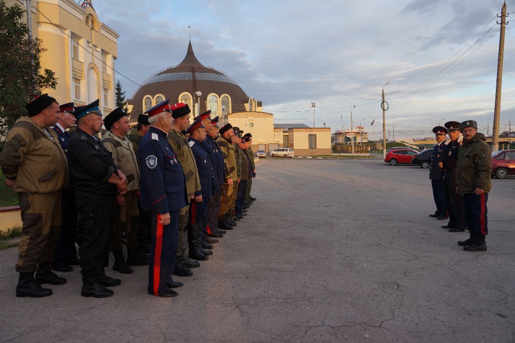 Казаки ЗОКО приняли участие в охране общественного порядка на праздничных мероприятиях в честь Дня города в Туле