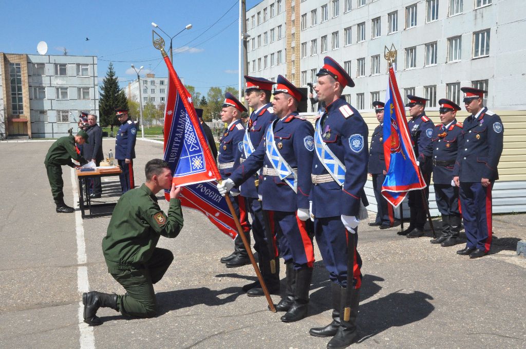 В Кантемировской дивизии приняли присягу молодые казаки