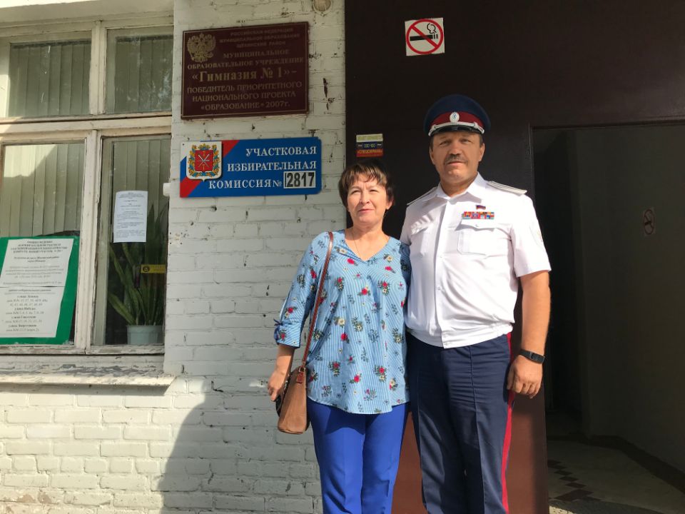 Депутат Тульской областной Думы  Алексей Альховик наблюдал за выборами в Щёкино